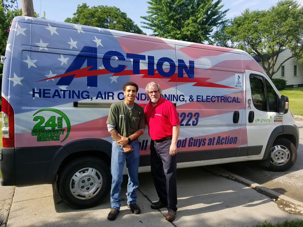 Premium HVAC Services in Toledo and near Lucas county OhioAction Heating and Air Conditioning.